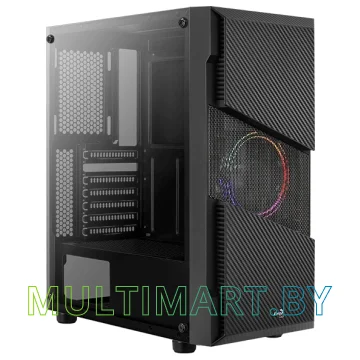 Корпус AeroCool Menace Saturn FRGB-G-BK-V1